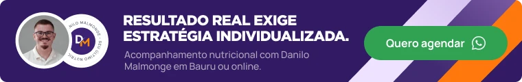 Saiba o que comer antes do treino e o que evitar 1 Acompanhamento nutricional para emagrecer com Danilo Malmonge em Bauru e online